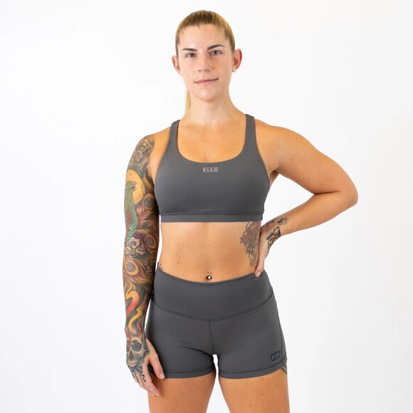 Bra, M, Shark (gray/grape) - Picture 10 of 11